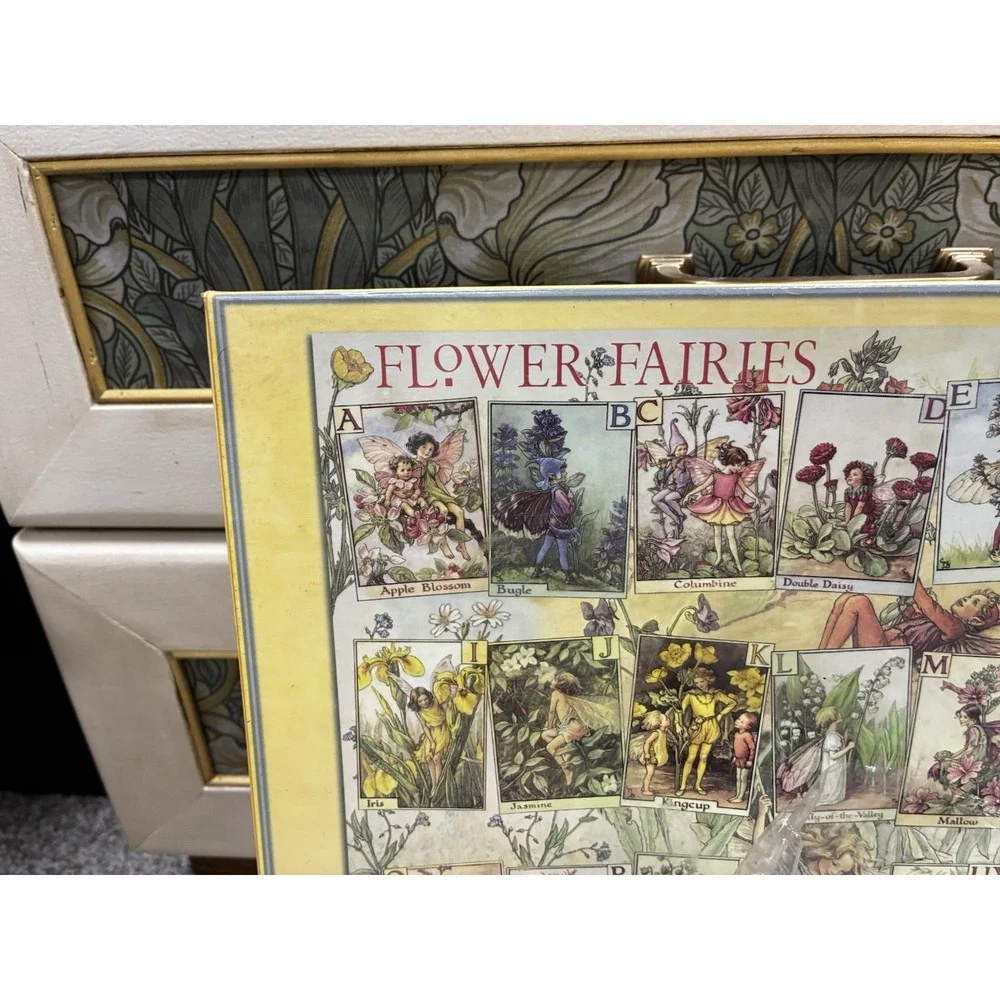 Set Of 3 Vintage Sealed Flower Fairies Jigsaw‎ Puzzles By Cicely Mary Barker